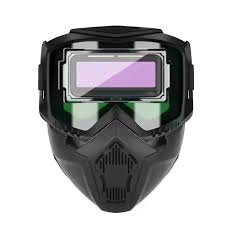 قناع لحام ذو خاصية التعتيم التلقائي يعمل بالطاقة الشمسية