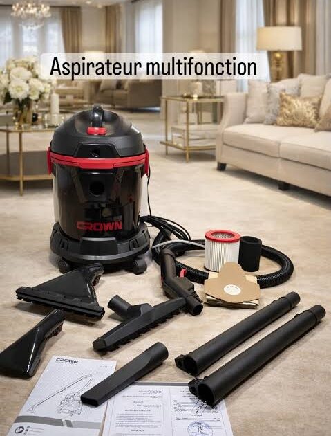 Aspirateur crown 1600w 3 in 1 ct 42088‏